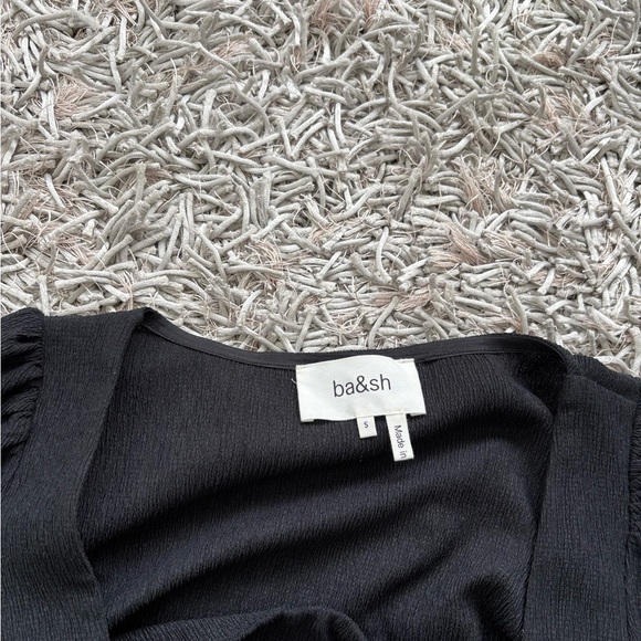 Pre-Loved ba&sh Women's Black "Lady Dress" Sz Small - Picture 4 of 13